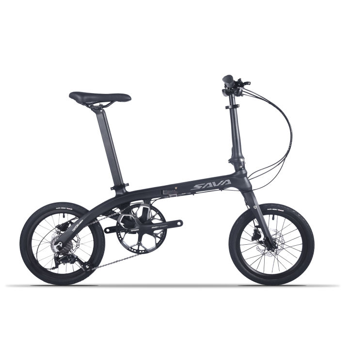 sava-z2คาร์บอนไฟเบอร์จักรยานพับได้จักรยานพับ16-นิ้วคาร์บอนพับจักรยาน-shimano-9ความเร็วผู้ใหญ่จักรยานพับ