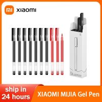 Xiaomi Mijia Gel Pen Super Durable Sign Pen Black 10pc Set Smooth Switzerland Refill Mikuni For Writing Office 0.5mm Signing Pen