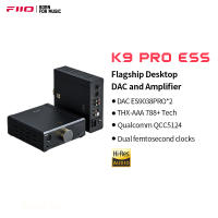 FiiO K9 Pro ESS แอมป์ USB บลูทูธเครื่องขยายเสียงหูฟังเครื่องถอดรหัส DAC DSD AK4499/ES9038PRO * 2ชิป