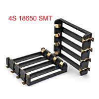 4x 18650 Series Batteries Holder Box Storage Case Container Power Bank with Bronze Pins Rechargeable Drop Ship Wholesale