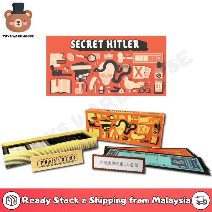 Hot ! 🔥Ready Stock🔥 Secret Hitler Family Board Games | Lazada