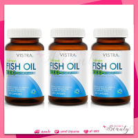 Vistra Salmon Fish Oil 1000mg 100 เม็ด แพค 3 ขวด