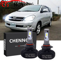 สำหรับ Toyota Innova 2006-2012 (ไฟหน้า)-2Pc CHENNGY LED สีขาว6000K หลอดไฟไฟหน้าชุด