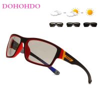 【CW】₪  Men Photochromic Polarized Cycling Sunglasses Driving Chameleon Discoloration Goggles Glasses