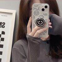 [Phone case]เกาหลีน่ารักตลกยึดกรณีโทรศัพท์โปร่งใสสำหรับ iPhone 13 12 11 Pro XS Max X XR 7 8บวกผู้ถือนุ่มกันกระแทกปกหลัง