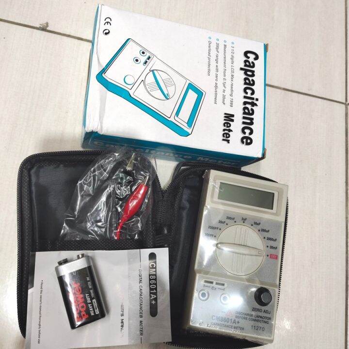 KAPASITOR METER capacitance ,capasitor meter 8601A+ ALAT UKUR KAPASITOR PENGUKUR KAPASITOR
