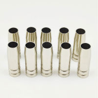 10PCS 15AK Gas Nozzle Euro Style MIG Welding Tip Nozzle Shield Cup For MB-14AK15AK MIG Welding Torch