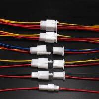 10PCS 2.8mm 2/3/4/6/9 pin Automotive Quick Connection Electrical Wire Connector Male Female Cable 10cm Terminal Plug Set