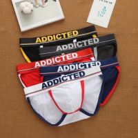 ?พร้อมส่ง?กางเกงในชาย Addicted ทรงTanga ผ้านิ่ม โชว์ขอบแท้ๆๆ