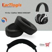 EarTlogis Replacement Ear Pads for Edifier W855 W855BT W-855 W-855BT W 855 855BT Headset Parts Earmuff Cover Cushion Cups pillow