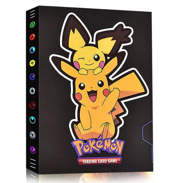 240pcs Pokemon Album Cards Book Holder Collection Boke Map Play Game