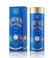 TWG Earl Grey French Haute Couture Tea Loose Leaf Tin 100g. ทีดับเบิ้ลยูจี เอริลเกรย์ ใบชา กระป๋อง