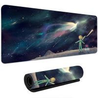 Little Prince โต๊ะคอมพิวเตอร์ Mousepad Gamer Xxl แผ่นรองเมาส์ Kawaii อุปกรณ์เกม แผ่นรองโต๊ะคอมพิวเตอร์