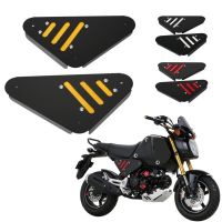 ✇ For Honda MSX Grom 125 JC 92 MSX125 2022 2023 Motorcycle Aluminum Rear Seat Under Side Guard Board Cover Frame Set Accessories