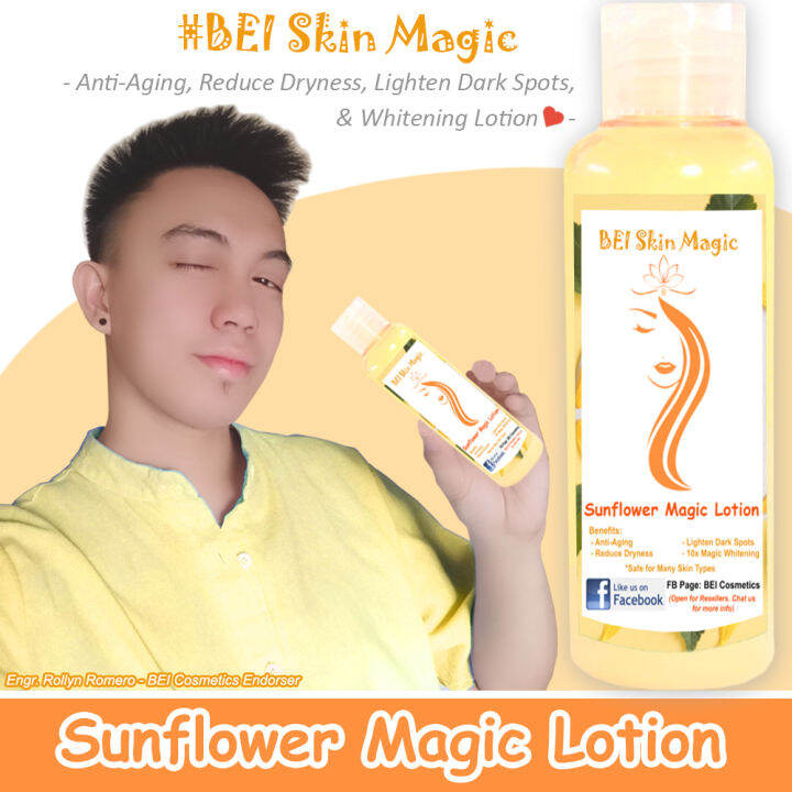BEI Sunflower Magic Lotion AntiAging, Reduce Dryness, Lighten Dark