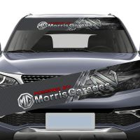 Carbon Fibre Car Front Windshield Sticker Decal for MG Motor GS Morris 3 TF ZR ZS ES HS EZS Garages MG6 MG3 MG5 MG7 Accessories