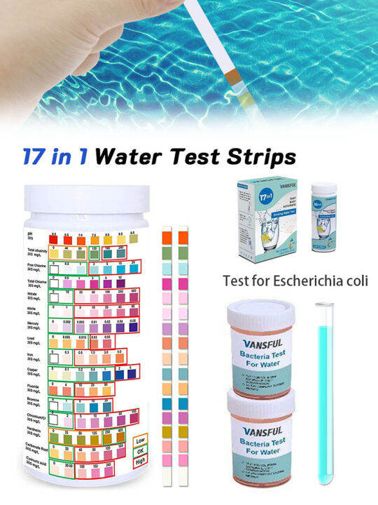 Gb 17 in 1 Water Testing Kit for Drinking Water and Swimming Pool Water