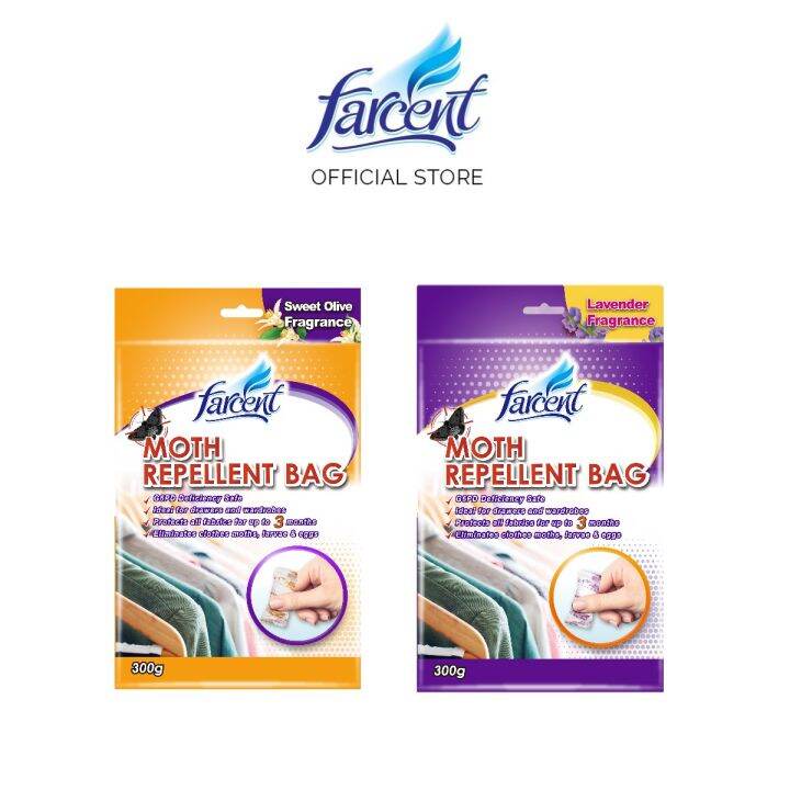 Farcent Moth Repellent Bag Sweet Osmanthus Lavender 300G 2 in 1