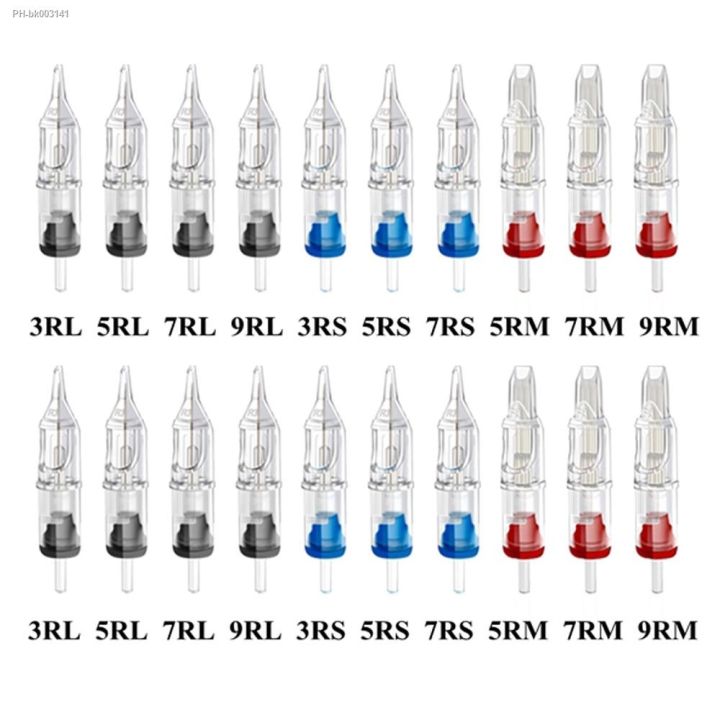 510100 PCS Sterile Tattoo Needle with Tube 34 Grip and Tip RT RL F RS M1  M2  eBay