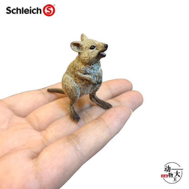 sile-schleich-short-tailed-kangaroo-toy-14823-simulation-wild-animal-model-toy-ornament