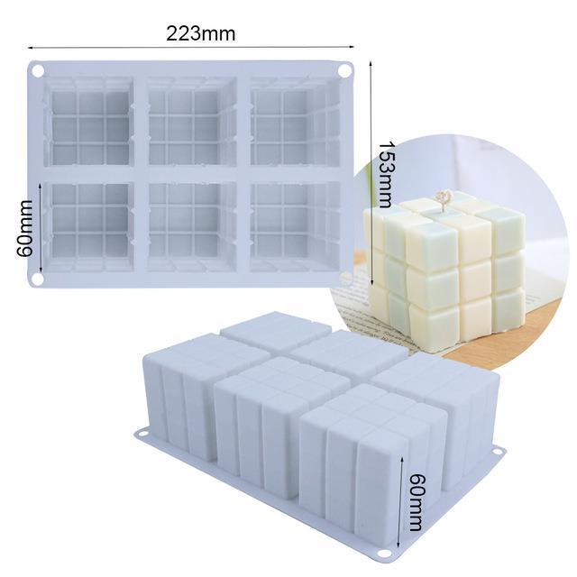 มินิ3d-รูบิค39-s-cube-เบเกอรี่มูสเค้กแม่พิมพ์ซิลิโคนสี่เหลี่ยมฟองขนมแม่พิมพ์ครัว-bakeware-เทียนแฮนด์เมดพลาสเตอร์แม่พิมพ์-แม่พิมพ์เทียน