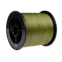 Ashconfish สายเบ็ดตกปลา Dyneema สาย PE สีเขียว ถัก 8 เส้น ยาว 100 เมตร