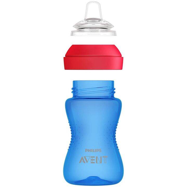 usa-usa-แก้วหัดดื่ม-avent-ขนาด-10oz-แบบยกดื่ม-กันสำลัก-สำหรับลูกน้อยที่เพิ่งเริ่มหัดยกดิ่มน้ำค่ะ-แก้วหัดดูด-เด็ก