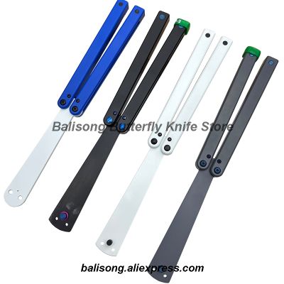 【YF】 Squiddy Clone Butterfly knife Trainer Plastic Material Balisong Flipper CNC Cutting No Edge Training in Outdoor Sports