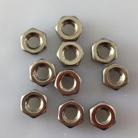 10PCS/LOT YT821 DIN934 M1.6/2/2.5/3/4/5/6 304 Stainless Steel Hexagonal/Hexagon Nut