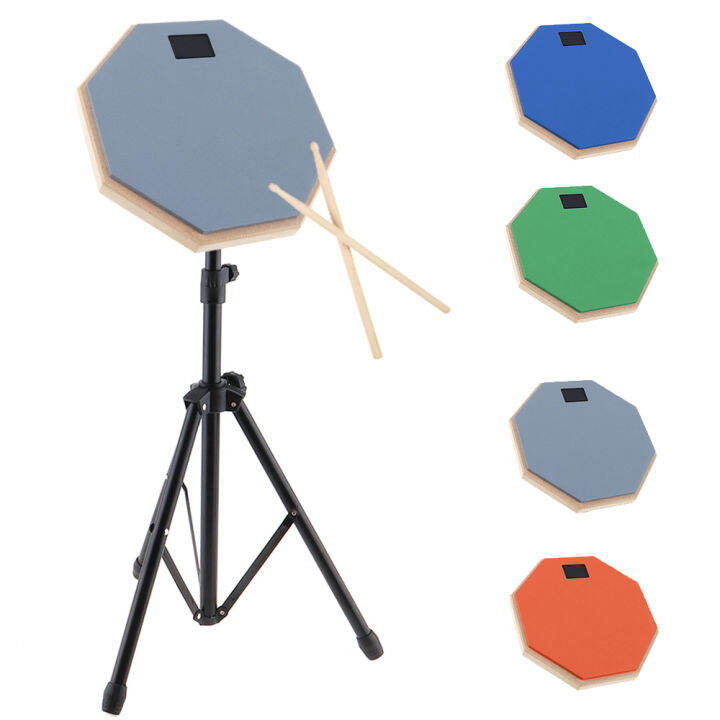 Drum Kit 8 Inch Rubber Wood Drums Pad Beginner Practice Training Drum