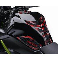 TOPnewFor KAWASAKI แผ่นรองถังน้ำมันสำหรับรถจักรยานยนต์,Z900 Z900 20215D 2020แผ่นรองหมวกอุปกรณ์สติกเกอร์รูปลอกป้องกัน