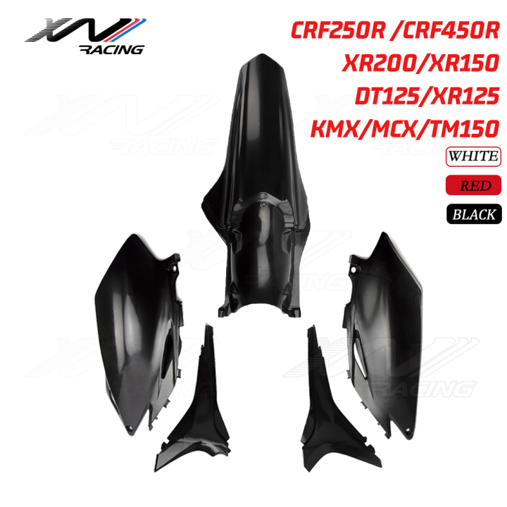 Mudguard Body Plastics Kit Rear Fender for XR200 XR150 CRF250R CRF450R