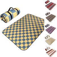 Picnic Pad  Convenient Foldable Thickened  Bohemian Style Pattern Folding Summer Beach Pad Hiking Equipment Sleeping Pads