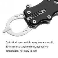 คีมตกปลาอลูมิเนียม Light Lure Grip Plier กรรไกร Pincer Nipper เครื่องตัดลวดชุดตกปลาพร้อมกระเป๋า