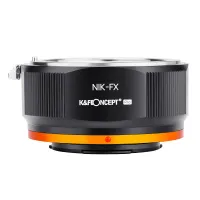 อะแดปเตอร์เลนส์มืออาชีพ Kf อะแดปเตอร์ปรับรูรับแสง Nik Fx สำหรับ F Auto K Ai Ais S D Mount ไปยัง Xt4 Xt200 Fujifilm Fuji X S10