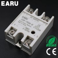 โซลิดสเตทรีเลย์75a Ssr-75da-H Ssr 75da-H 3-32V Dc ไป90-480V Ac โซลิดสเตทรีเลย์