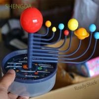 【Ready Stock】 ✤♝✼ C30 SHENGDA Funny Toys 3D 9 Planets Solar System Model Set Assembling Plastic Science Project Child Planetarium DIY/Multicolor