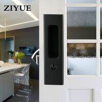 Free Shipping Black Silver Kitchen Bathroom Sliding Door Lock