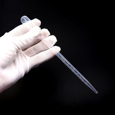 【YF】✘◊▧  10pc 0.2 / 0.5 1/2/3/5 10ML Transparent Pipette Disposable Safety Plastic Dropper Type Education Supplies