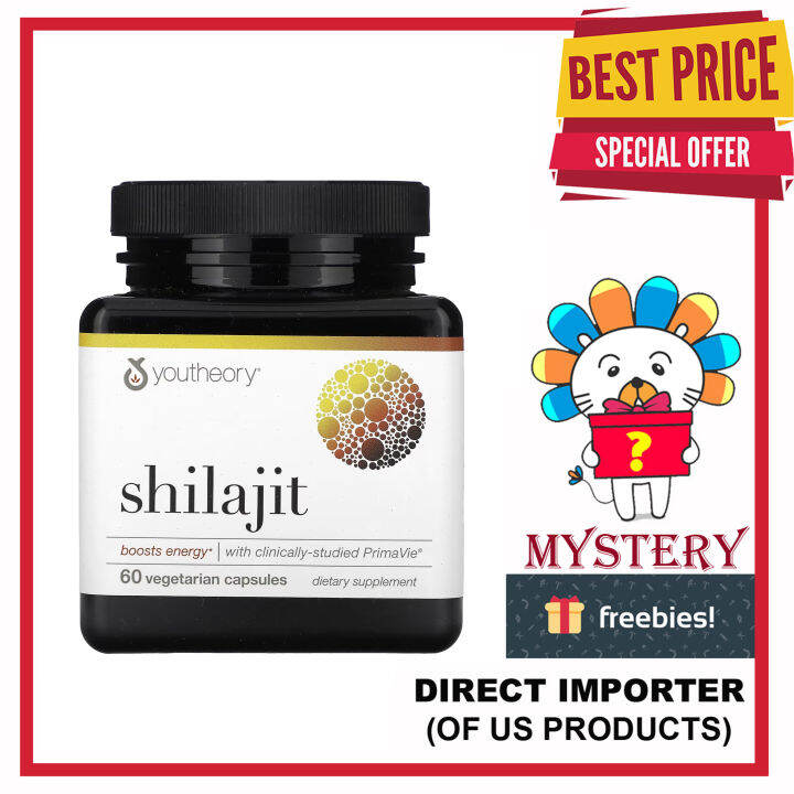 Youtheory Shilajit 60 Vegetarian Capsules Lazada Ph