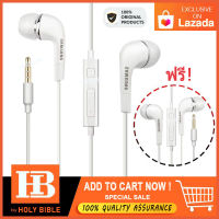 [Buy 1 Free 1] Earphone หูฟัง หูฟังวีโว่ หูฟังแบบสอดหู Samsung Earphone มีสมอลทอล์คในตัว