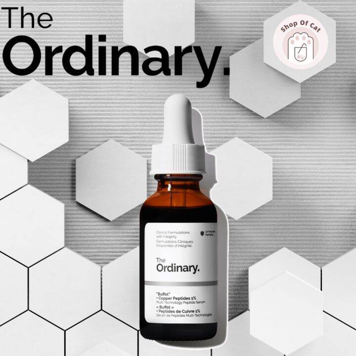 The Ordinary Buffet Copper Peptides 1 Effective Anti Aging Reduce