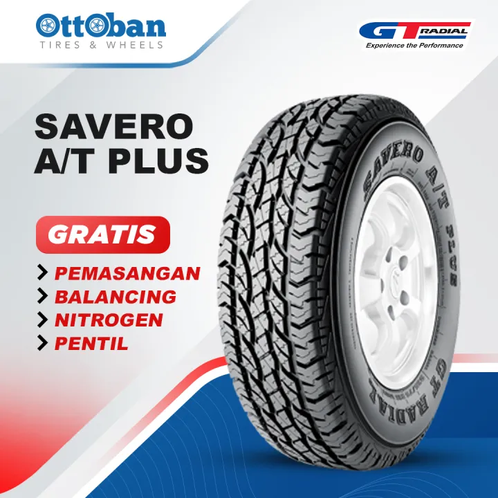 GT Radial Savero A/T Plus 265 65 R17 112T Ban Mobil Pajero, Fortuner ...