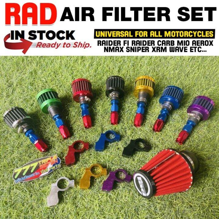 RAD Air Filter Engine Breather Set for Raider 150 Fi Carb Sniper RS150