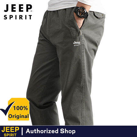 jeep-spirit-กางเกงลำลองหลวมกางเกงสำหรับผู้ชายแขนตรงแฟชั่นฤดูใบไม้ผลิแบบใหม่แฟชั่นในฤดูใบไม้ร่วงแขนตรงสวมใส่ทำงานth