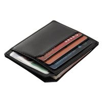 Slim Designer Men 39;s Credit Card Holder Leather Wallets Bank Card Case Business Mini Purse For Driver 39;s License Small Cardholder