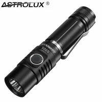 Astrolux ไฟฉาย21700 EDC ขนาดกะทัดรัด ST01 SST40/XHP50.2 3500lm 4โหมดพื้นฐาน USB ชาร์จได้หลอด LED ส่องสว่างขนาดเล็กมากไฟฉายพกพาขาหนีบไฟฉาย