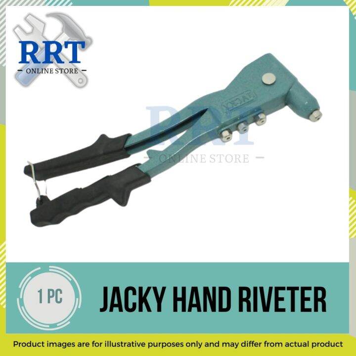 Home Hardware Store Jacky Heavy Duty Hand Riveter With Nosepieces 