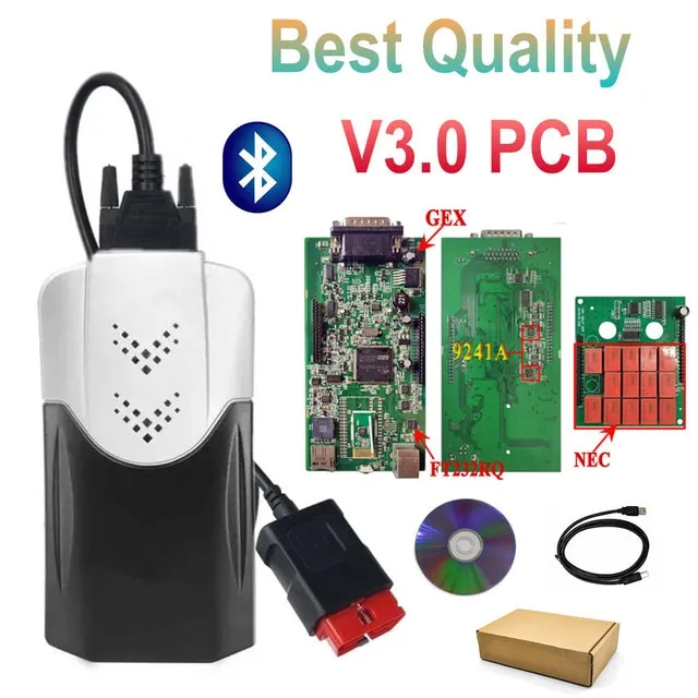 New Vci Vd Ds E Cdp Vd Tcs Cdp Pro Plus Bluetooth Usb For Tnesf Delphis Orpdc