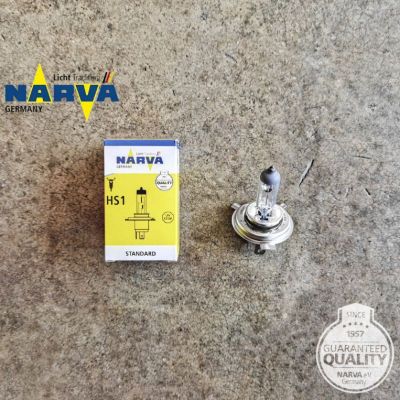 HOT** NARVA [มาตรฐานเยอรมัน] หลอดไฟ มอเตอร์ไซค์ 3 ขา 12V 35/35W ส่งด่วน หลอด ไฟ หลอดไฟตกแต่ง หลอดไฟบ้าน หลอดไฟพลังแดด